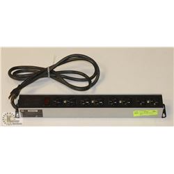 HEAVY DUTY 15 AMP, 8 PLUG, ALUMINUM