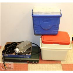 LOT OF CAMPING SUPPLIES.