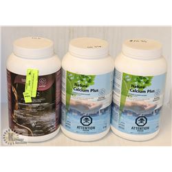 LOT OF 3 -CALCIUM AND SHOCK