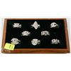Image 1 : DISPLAY OF REPLICA BRAND NAME RINGS