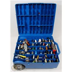 HOTWHEELS SUIT CASE FULL OF HOTWHEELS (OVER 55)