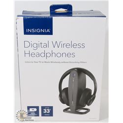 NEW INSIGNIA WIRELESS TV HEADSET