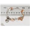 Image 1 : NEW! PANDORA STYLE 925 SILVER CHARM BRACELET