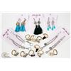 Image 1 : LARGE BUNDLE OF NEW FASHION JEWELRY INCLUDING NAIL