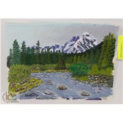 JULIA TUTTLE ORIGINAL PAINTING