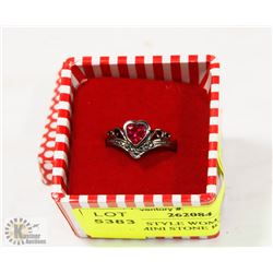 VINTAGE STYLE WOMAN SS VOGUE DESIGN MINI STONE RIN