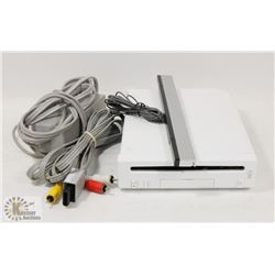 NINTENDO WII CONSOLE WITH POWER CABLE,