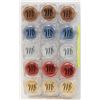 Image 1 : 15 ASSORTED MICABELLA NATURAL MINERAL EYE SHADOW