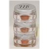 Image 1 : THREE NEW MICABELLA TERRA COTTA MB-5 MINERAL