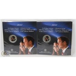 LOT OF TWO 2011 WEDDING CELEBRATION COLLECTOR