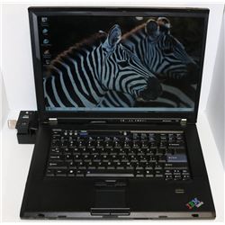 LENOVO T SERIES WIN 7 PRO LAPTOP WITH AC ADAPTOR