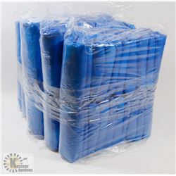 5 BUNDLES OF 25 DISPOSABLE BOOTIE COVERS.