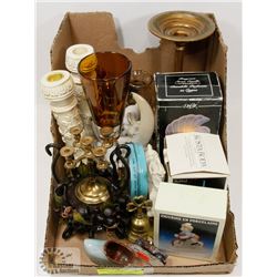 BUNDLE OF VINTAGE ASSORTED KNICK KNACKS INC FIGURE