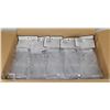 Image 1 : CASE OF 40 PKGS OF 12 HEAVIER REUSABLE CLEAR