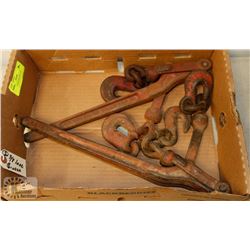 LOT OF 2 LOAD BINDERS 2-3/8