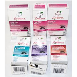 BAG OF ASSORTED SIMILASAN EYE DROPS