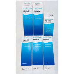 BAG OF BAUSCH & LOMB LIPOSIC OPHTHALMIC DROPS.