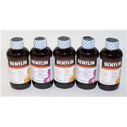 BAG OF ASSORTED BENYLIN COUGH SYRUP