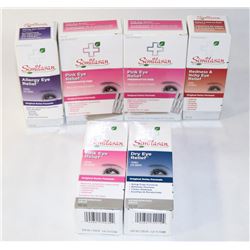 BAG OF ASSORTED SIMILASAN EYE DROPS