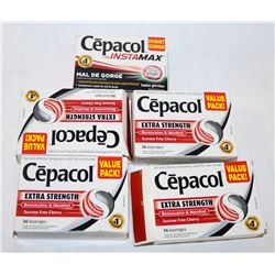 BAG OF CEPACOL ASSORTED LOZENGES