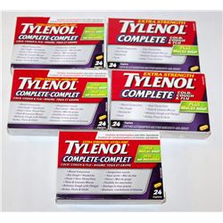 BAG OF TYLENOL EXTRA STRENGTH COMPLETE COLD,