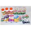 Image 1 : BAG OF ASST VITAMINS, DROPS AND COLD MEDS.