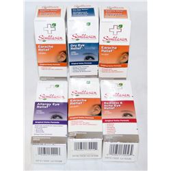 BAG OF ASSORTED SIMILASAN EYE DROPS