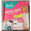 Image 1 : BOX OF 66 PAMPERS EASY UPS TRAINING UNDERWEAR SIZE