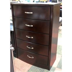 SHOWHOME 5 DRAWER CHEST OF DRAWERS