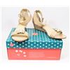 Image 1 : LINDSAY PHILLIPS INTERCHANGEABLE SNAP SHOE TAN