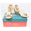 Image 1 : LINDSAY PHILLIPS INTERCHANGEABLE SNAP SHOE TAN