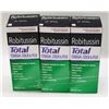 Image 1 : LOT OF 3 ROBITUSSIN 240ML TOTAL COUGH, COLD & FLU