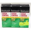 Image 1 : LOT OF 3 ROBITUSSIN 250ML COUGH CONTROL SYRUP