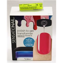SENSATIONAIL POLISH TO GEL TRANSFORMER STARTER KIT