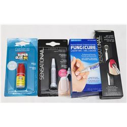 BAG OF ASST NAIL CARE PRODUCTS