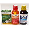 Image 1 : BAG WITH DAYQUIL, NYQUIL AND HERBION COLD & FLU