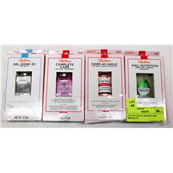 LOT OF 4 SALLY HANSEN NAIL PRODUCTS