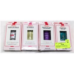 LOT OF 4 SALLY HANSEN NAIL PRODUCTS