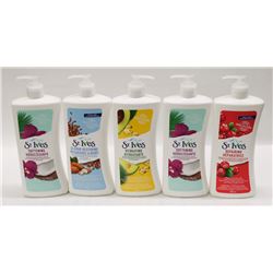BAG OF ST. IVES BODY LOTION