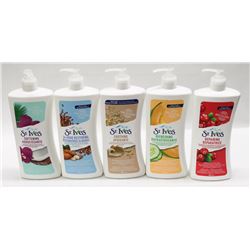 BAG OF ST. IVES BODY LOTION