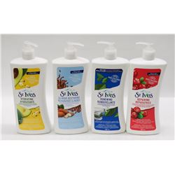 BAG OF ST. IVES BODY LOTION