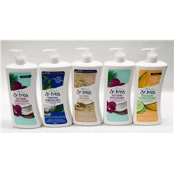 BAG OF ST. IVES BODY LOTION