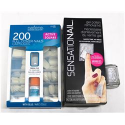 BAG WITH NAIL SUPPLIES