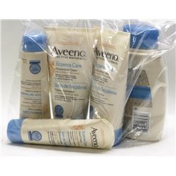 BAG OF AVEENO BODY WASH & CREAM