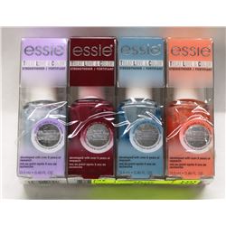 LOT OF 4 ESSIE ASST STRENGTHENER POLISH