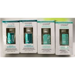 LOT OF 4 ESSIE BASE COAT POLISH