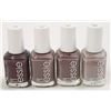 Image 1 : LOT OF 4 ASSORTED ESSIE NAIL POLISH