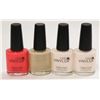 Image 1 : LOT OF 4 ASSORTED CND VINYLUX NAIL POLISH