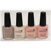 Image 1 : LOT OF 4 ASSORTED CND VINYLUX NAIL POLISH