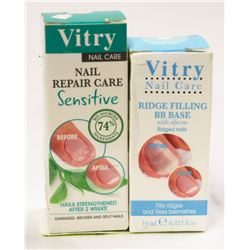 LOT OF 2 VITRY NAIL REPAIR CARE